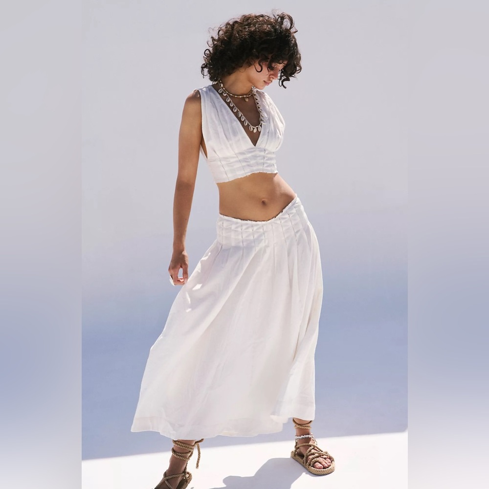 Free People Heart Eyes Skirt Set “6”